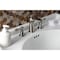 Kingston Brass KB7968ACL Widespread Bathroom Faucet with Retail Pop-Up, Brushed Nickel KB7968ACL - alternate 5